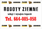 Roboty ziemne, Wykopy - Wynajem koparek wraz z operatorem Roboty ziemne - Nieporęt Artykuły POS, Wyroby z Plexi - Carpe Diem design