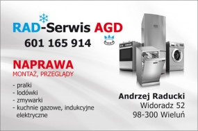 Naprawa AGD - RAD-SERWIS AGD Andrzej Raducki Wieluń