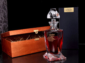 Karafka Bohemia z Twoim grawerem w pieknym etui - GRAWER GIFT Andrzej Matuszewski, Adam Matuszewski sp.j. Łódź