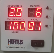 Zgrzewarka impulsowa z precyzyjnym kontrolerem zgrzewu - HORTUS Zakład Elektromechaniczny mgr inż. Witold Górczyński Warszawa