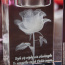 Białystok Róża 3D Kwiat Miłości świecznik to świetny pomysł na prezent dla mam - Statuetki 3D • Kryształy3D.pl • KSK Anna Sawoń