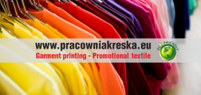 T-shirty z nadrukiem logo - pracownia kreska - drukarnia Sosnowiec