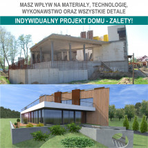 projekt pełnobranżowy - BIAMS Budownictwo i Architektura Marcin Sieradzki - architekt Łódź