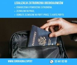 Legalizacja zatrudnienia cudzoziemców - Eurokadra Expert Sp z o.o. Katowice