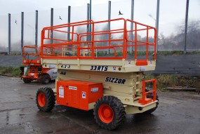 Podest ruchomy nożycowy - TRANS-ALLEN Piotr Kozioł Jasło