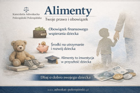 Alimenty – ustalenie i zmiana świadczeń - Pokropiński Łukasz - Adwokat, Kancelaria Adwokacka Ostróda