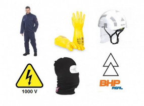 Zestaw ochronny dla elektryka  ARC FLASH-1 do 1000V - REAL BHP - Artykuły BHP i Sprzęt Elektroizolacyjny Warszawa