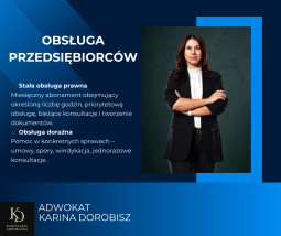 Dla przedsiębiorców - Kancelaria Adwokacka Adwokat Karina Dorobisz Katowice