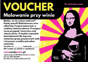 malowanie przy winie - Wine & Paint Małgorzata Czernianin Warszawa