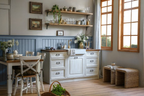 Szafki kuchenne na wymiar - MEBLO-WOSK Producent Mebli Stylizowanych Białka