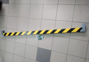 Przegroda bezpieczeństwa do stacji i rozdzielni NN SN B-150 cm. - REAL BHP - Artykuły BHP i Sprzęt Elektroizolacyjny Warszawa