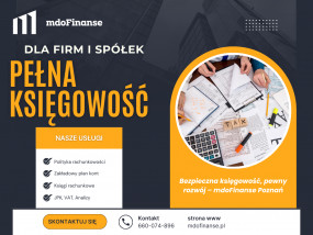 Pełna księgowość - mdoFinanse - Biuro Rachunkowe Poznań