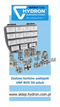 Zestawy korów i zaślepek - HYDRON hydraulika siłowa Mariusz Sząszor Złotów