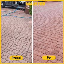 Czyszczenie kostki brukowej - Ale Majster Gdynia