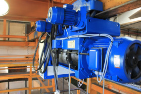 Wciągnik linowy z elektrycznym wózkiem jednoszynowym - SDM DZWIGI I WCIĄGNIKI SP. z.o.o Częstochowa