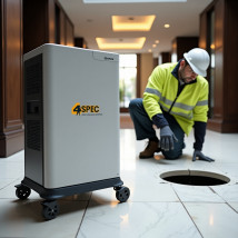 Szybkie osuszanie murów - 4 SPEC Sp. z o.o. Bydgoszcz