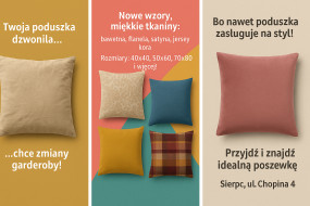 Poszewki na poduszki - Firma Handlowa VIOLA Wioletta Pszczółkowska Sierpc