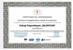 Tanatokosmetologia - Usługi Pogrzebowe Silentium Sp. z o.o. Warszawa