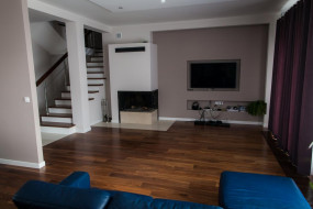 DESKA ORZECH PN AM 16x160x400-1800mm LAKIER OLEJ - PARKIETT Salon z podłogami drewnianymi. Producent/Importer Warszawa