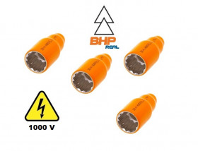 Izolowane nasadki krótkie HN  do 1000V - REAL BHP - Artykuły BHP i Sprzęt Elektroizolacyjny Warszawa