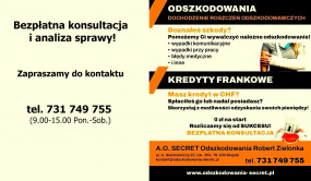 Dochodzenie odszkodowań powypadkowych - A.O. SECRET Odszkodowania Robert Zielonka Słupsk