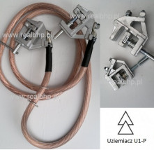 Uziemiacz  U1-P-3-25/1-120 25kA do szyn płaskich - REAL BHP - Artykuły BHP i Sprzęt Elektroizolacyjny Warszawa