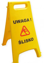 Potykacz Uwaga Śliska podłoga - SAP Katarzyna Bartosik-Wójcik Warszawa