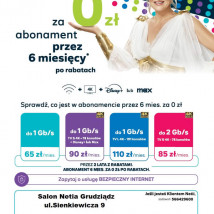 INTERNET - Salon NETIA Grudziądz