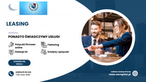 Leasing bez BIK do 6 lat - AS Capital sp. z o.o. Kraków