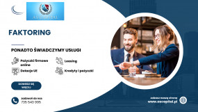 Pełna zdolność kredytowa dzięki faktoringowi z AS Capital - AS Capital sp. z o.o. Kraków