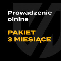 Prowadzenie online:  PAKIET 1 MIESIĄC - Trener personalny Gdynia - Dawid Słabęcki Gdynia