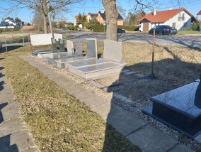 Nagrobek - Forkam - Kamieniarstwo, Montaż nagrobków Młynary, Obróbki wokół grobów, Naprawa nagrobków Młynary