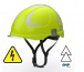 Hełm elektroizolacyjny Secra HI-VIS z osłoną twarzy REAL BHP - Artykuły BHP i Sprzęt Elektroizolacyjny