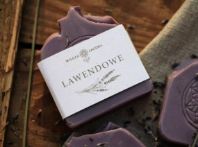 Mydło lawendowe – delikatne mydło do twarzy i ciała COLD PROCESS - Wilcza Jagoda kosmetyki naturalne Tarnawa