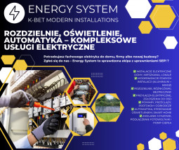 Instalacje elektryczne, audyty, pomiary - K-Bet Energy System Sp.z.o.o Kalisz