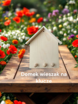 Wieszak daszek na klucze - Producent wyrobów z drewna Skawica