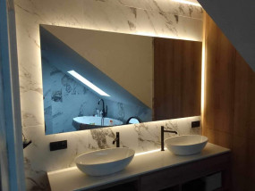 Lustro na wymiar - Lustro z pomysłem – Nie tylko do łazienki Łuków