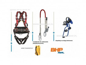 Zestaw asekuracyjny na słupy energetyczne ŻN do PPN - REAL BHP - Artykuły BHP i Sprzęt Elektroizolacyjny Warszawa