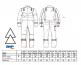 Narzędzia i sprzęt do PPN Trudnopalny kombinezon BIZ-FR ochrona przed łukiem ARC klasa 1 - Warszawa REAL BHP - Artykuły BHP i Sprzęt Elektroizolacyjny