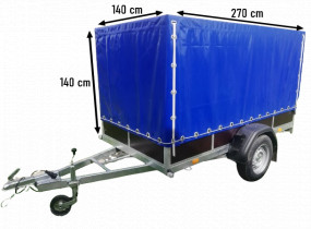 Wynajem przyczepki z plandeką - WYNAJEM-PRZYCZEPKI Krzemienica