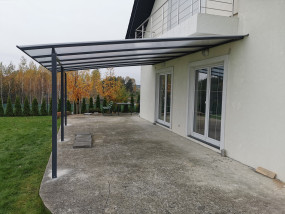 zadaszenie tarasu i balkonu - Wojtdach Zadaszenia Tarasów Balkonów Wiaty Samochodowe Garażowe Daszki nad Drzwi Warszawa