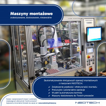 Projektowanie i budowa maszyn produkcyjnych - NEOTECH Sp. z o. o. Białystok