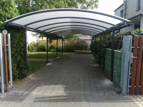 wiata garażowa - Wojtdach Zadaszenia Tarasów Balkonów Wiaty Samochodowe Garażowe Daszki nad Drzwi Warszawa