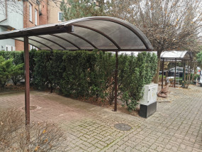 wiata garażowa - Wojtdach Zadaszenia Tarasów Balkonów Wiaty Samochodowe Garażowe Daszki nad Drzwi Warszawa