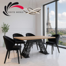 Stół z Żywicy Epokosydowej i Drewna Edite Meble - Edite Meble Panki