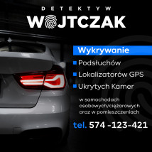 Wykrywanie Podsłuchów - Biuro Detektywistyczne  Detektyw Wojtczak  - Konrad Wojtczak Poddębice