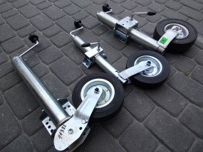 Koło manewrowe, zaczep do przyczepki, błotnik, adapter, kłódka - P.P.U.H.  Promyk  Mieczysław Motyl Tomaszów Lubelski