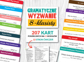 Gramatyczne wyzwanie 8-klasisty - Teachwithme.pl - Materiały dla nauczycieli angielskiego Warszawa