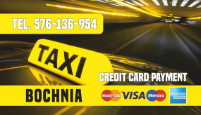taxi osobowe - TAXI BOCHNIA CARD PAYMENT Bochnia