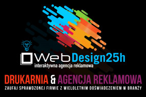 Agencja reklamowa - usługi poligraficzne - WebDesign25h Kamil Mazan Radom